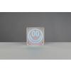 LED-DEKORATIONSLAMPA HELGA - transparent, Modern, metall/plast (14,5/14,5/5cm) - Mömax