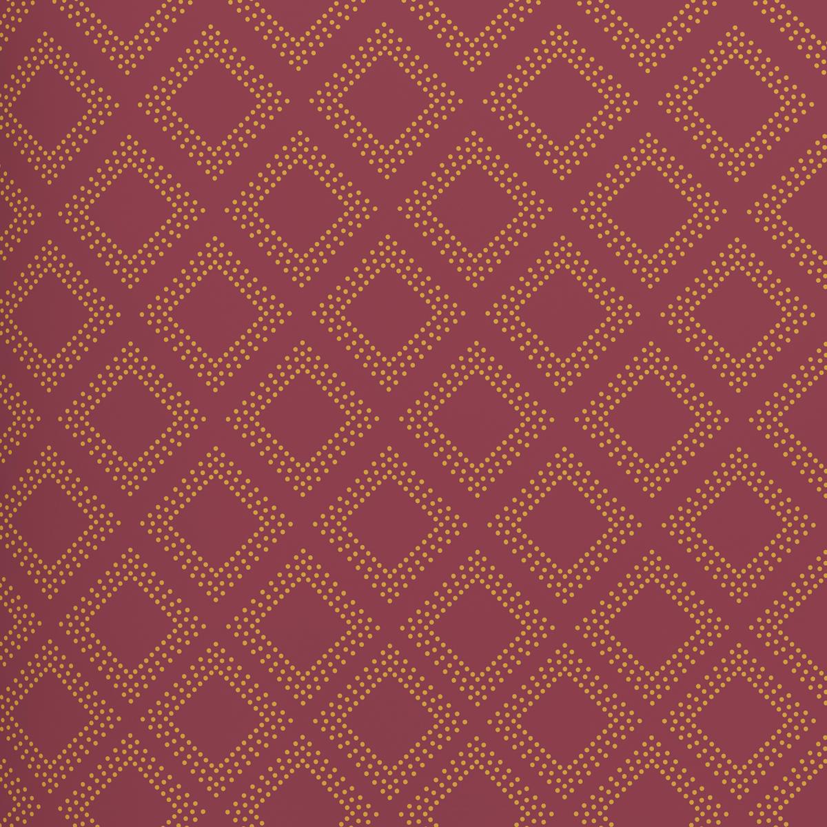 Bettwäsche Ornament Ca. 160x210cm - Gelb/Weinrot, Lifestyle, Textil (160/210cm) - Modern Living