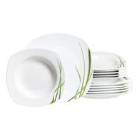 ZASTAWA STOŁOWA GIANNA - zielony/biały, Konventionell, ceramika (27/21/27cm) - Ritzenhoff Breker