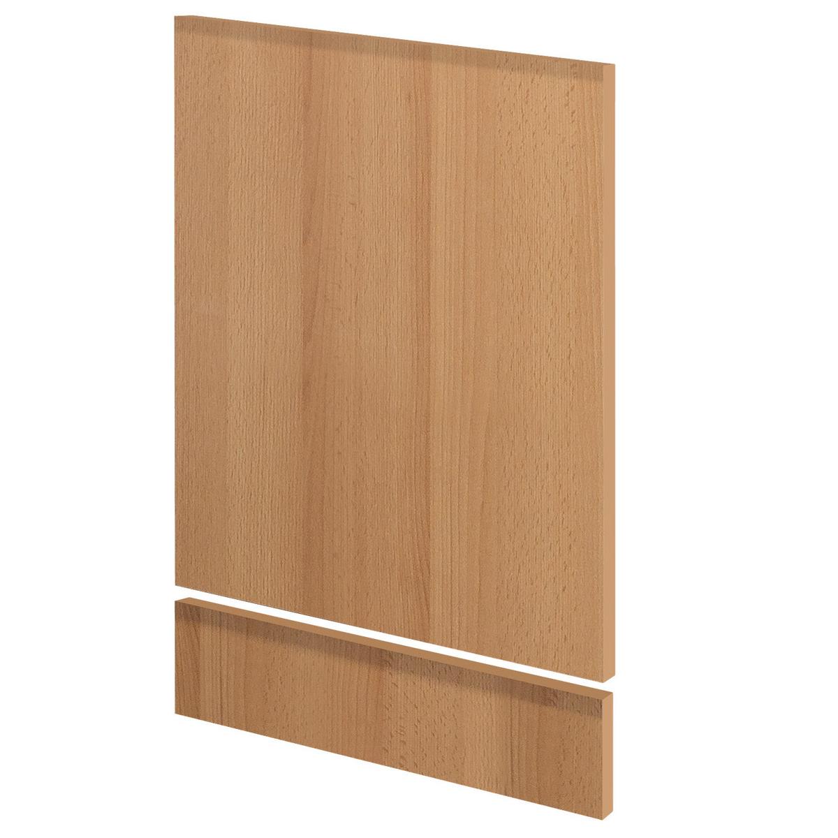 Küchenunterschrank in Buchefarbe 'Nano' - Beige/Buchefarben, MODERN, Holzwerkstoff (110/85/60cm) - FlexWell