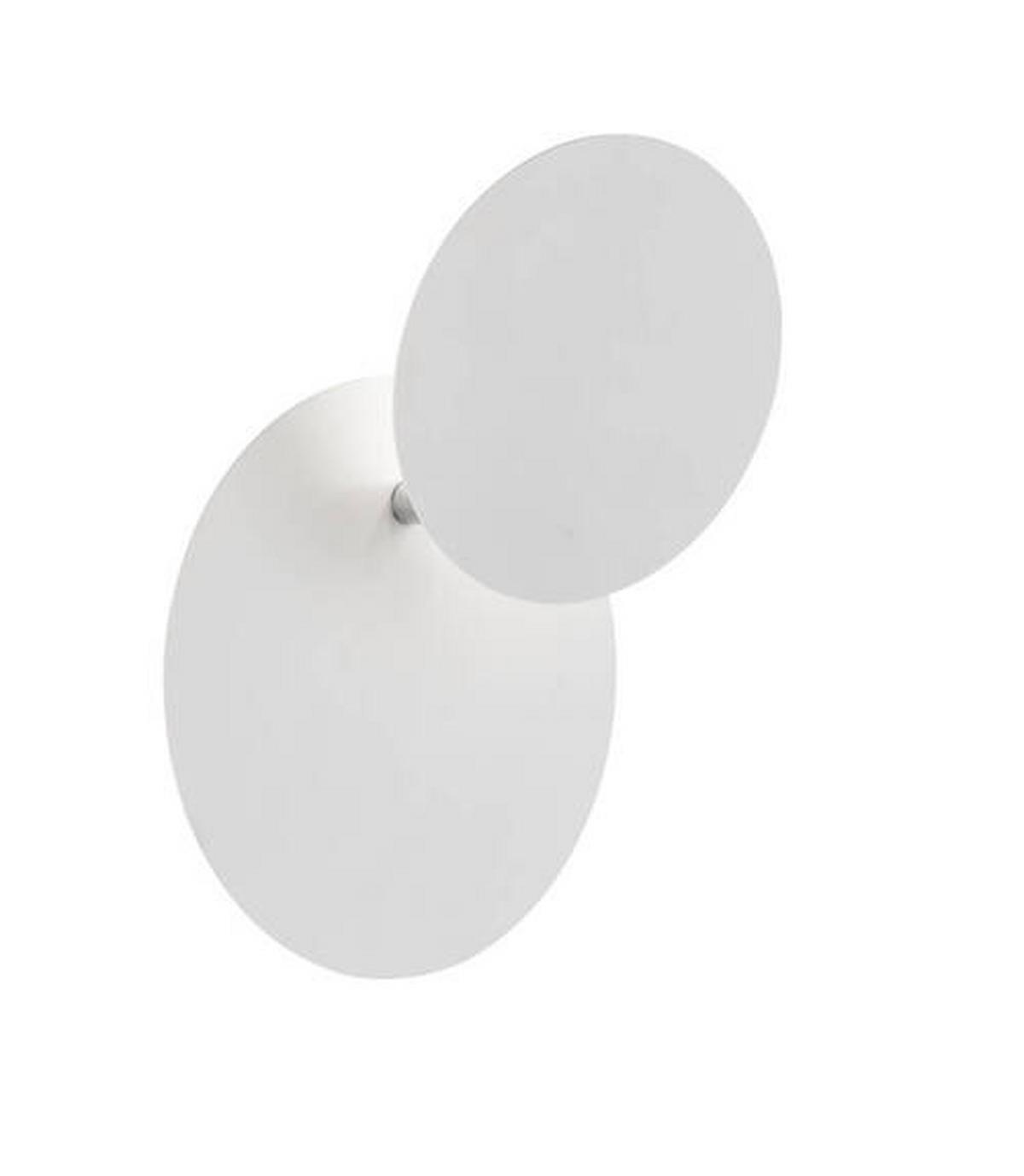 KINKIET LED 4048-108R - biały, Basics, tworzywo sztuczne/metal (18/6,5cm) - Wofi