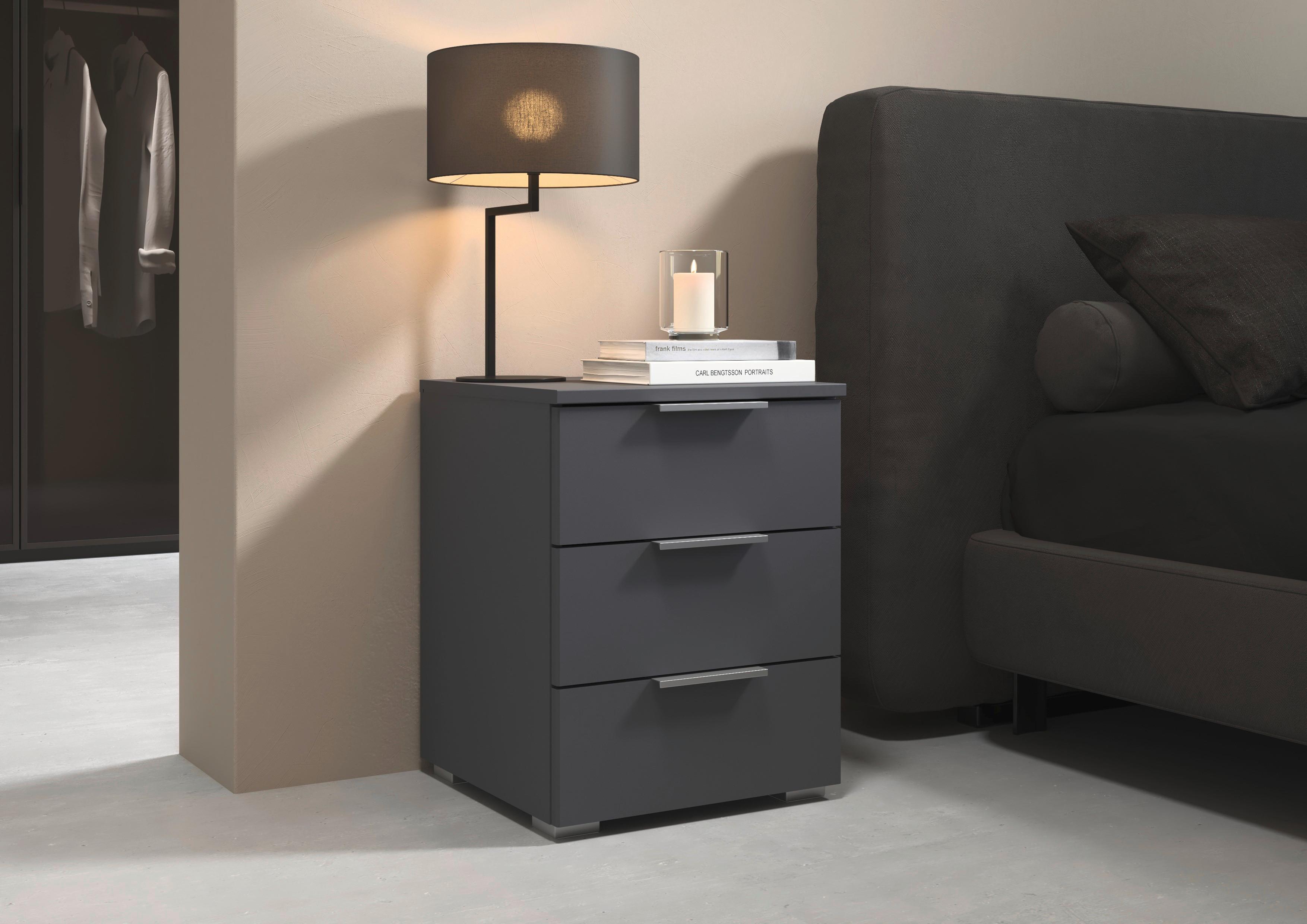 NOPTIERA MARS 3L - gri, Basics, material pe bază de lemn (40/52/40cm) - Modern Living