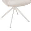 STOL MED ARMSTÖD STELLA - beige, Design, metall/textil (58/91/65cm) - Mömax