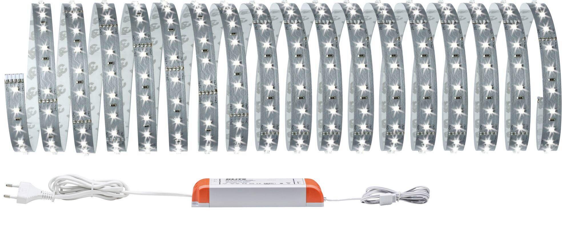 LED-Strip 70830 in Silberfarben max. 50 Watt - Silberfarben, Basics, Kunststoff (0,3cm) - Paulmann