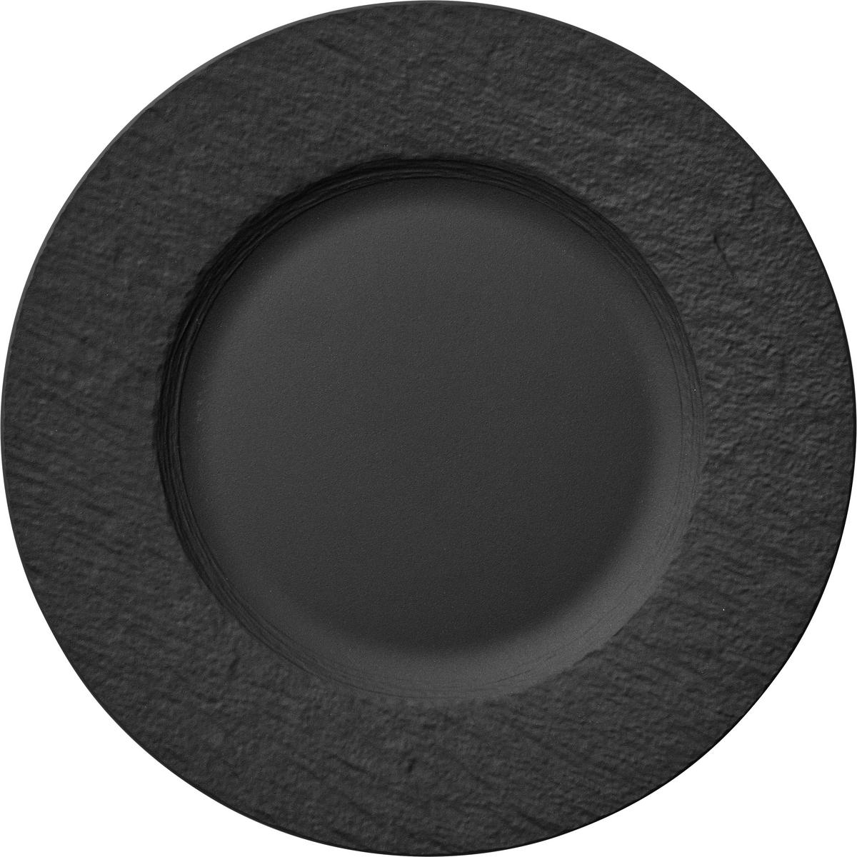 SERWIS OBIADOWO-ŚNIADANIOWY MANUFACTURE ROCK VILLEROY&BOCH - czarny, Lifestyle, ceramika (38,5/25,5/35,8cm) - Villeroy & Boch