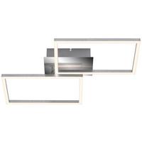 Plafonieră Ölo - culoare crom/culoare aluminiu, Romantik / Landhaus, plastic/metal (50/38,8/8cm) - Mömax