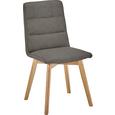 Stol Ellie - hrast/rjava, Moderno, tekstil/les (44/87/55,5cm) - Based Stol Ellie - hrast/rjava, Moderno, tekstil/les (44/87/55,5cm) - Based