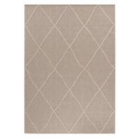 Outdoorteppich Patara Beige ca. 200x290cm - Beige, Design, Textil (200/290cm) - Novel