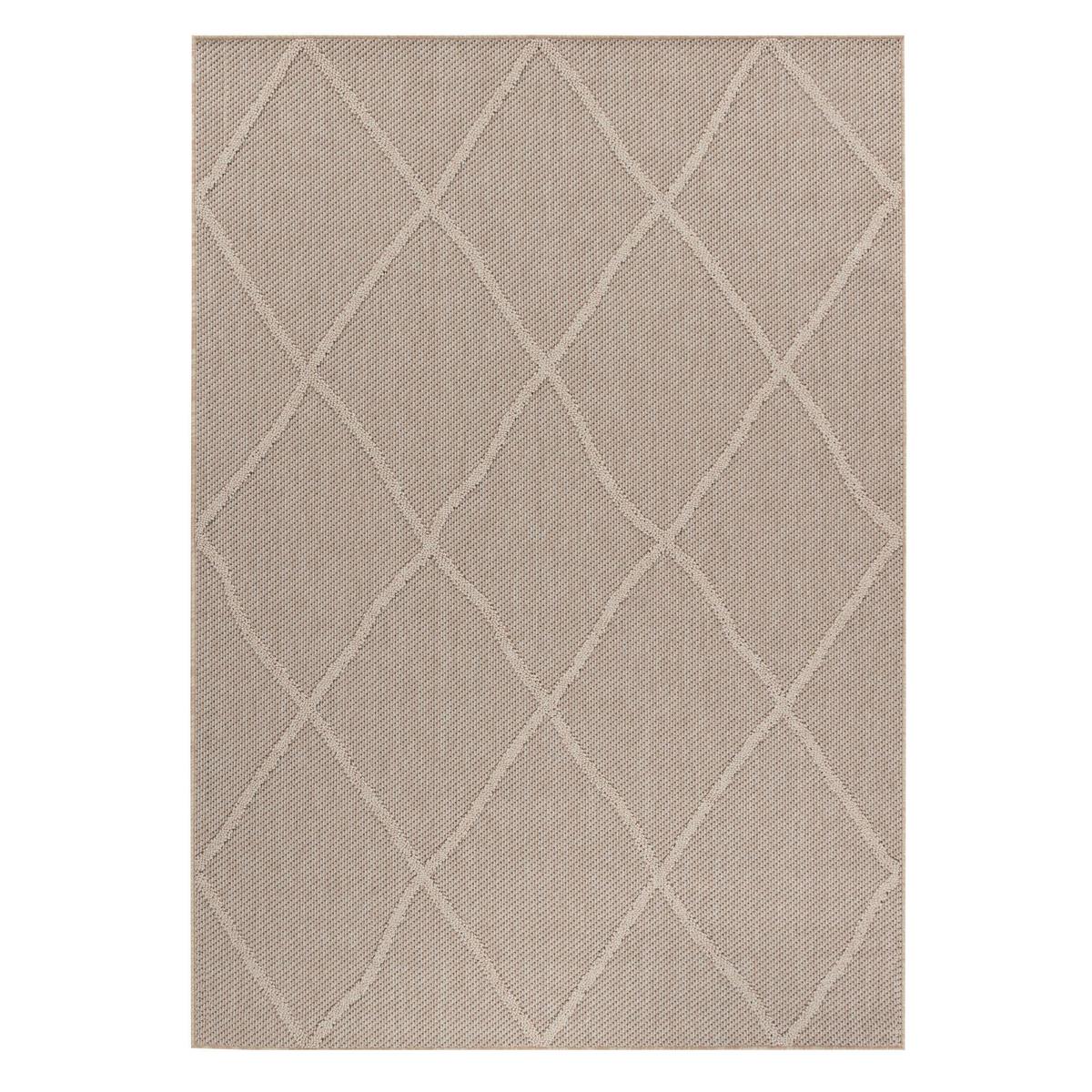 Outdoorteppich Patara Beige ca. 200x290cm - Beige, Design, Textil (200/290cm) - Novel