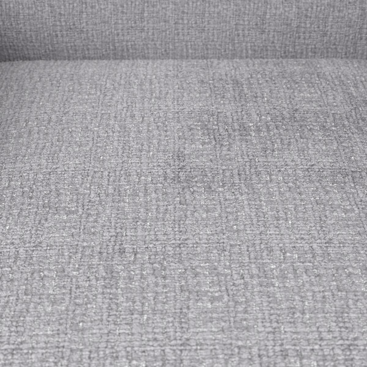Schaukelsessel Emilio Chenille Grau - Naturfarben/Grau, MODERN, Holz/Textil (67/93/85cm)