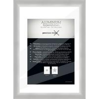 Bilderrahmen Aluminium ca. 24x32cm - Silberfarben, Basics, Metall (24.1/32.8/2.2cm) - Premium Living