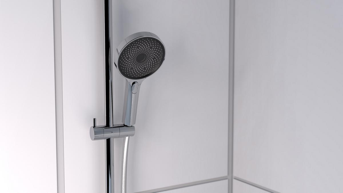 Ročna Prha Samoa Rain -Sb- - barve kroma, Moderno, umetna masa (13/26/5cm) - Schütte