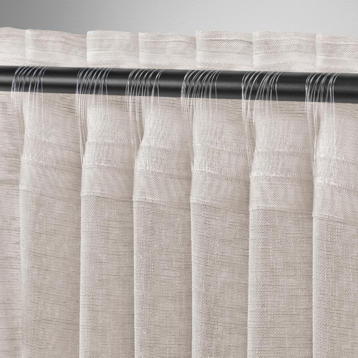 Fertigvorhang Sigrid Beige ca. 140x245cm - Beige, ROMANTIK / LANDHAUS, Textil (140/245cm) - Premium Living