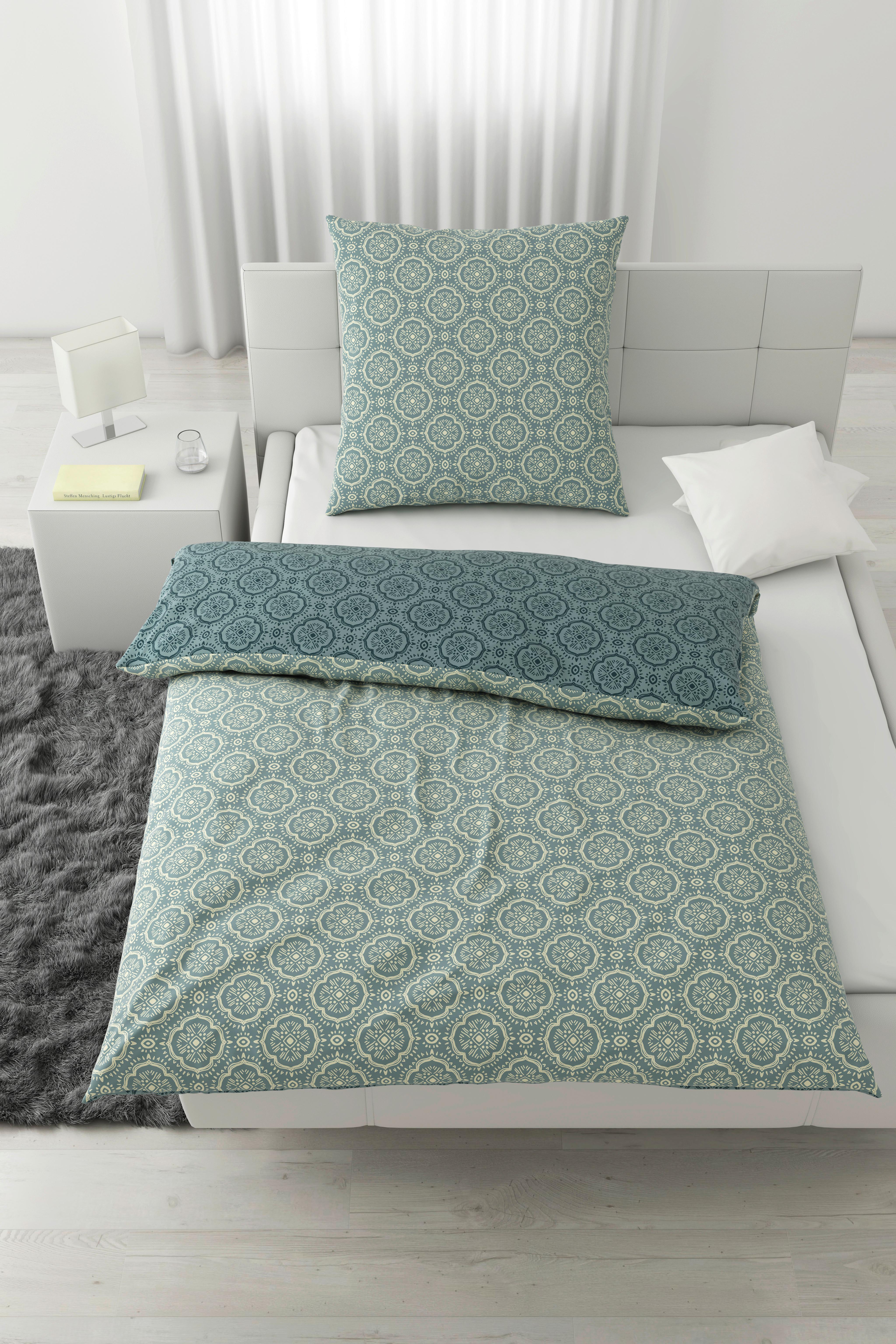 Bettwäsche Ethno Blau ca. 135x200cm - Blau, LIFESTYLE, Textil (135/200cm) - Mömax