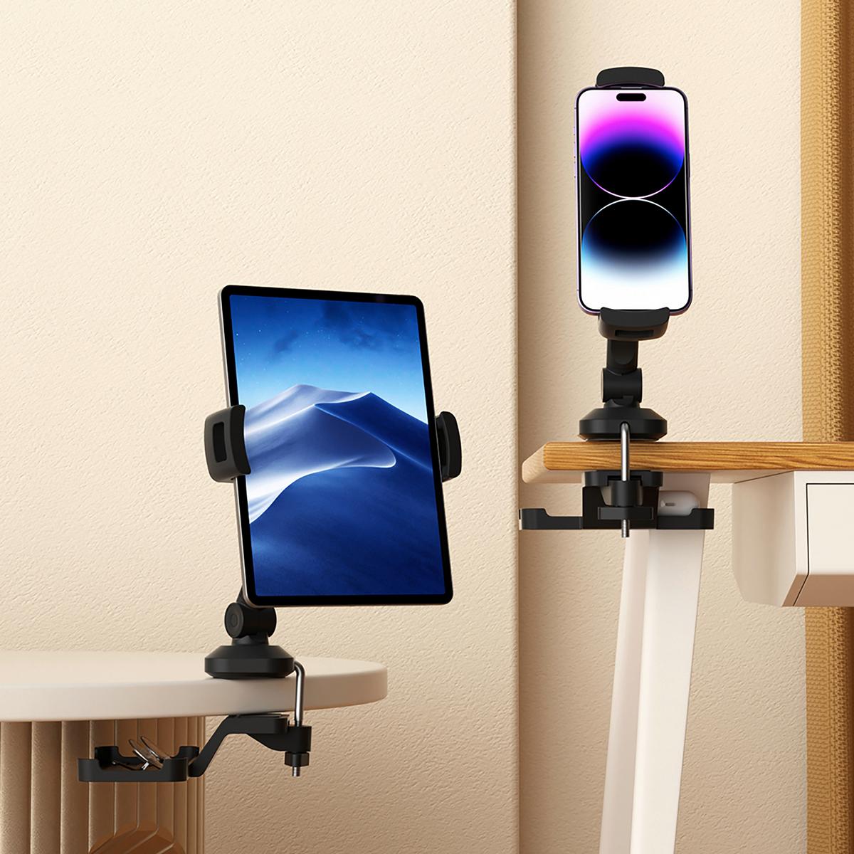 Držalo Za Mobitel Flexmobi Iii, Črna - črna, Moderno, kovina/umetna masa (15,5/22cm) - MID.YOU