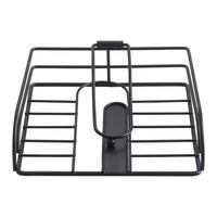 Serviettenhalter Blacky Schwarz - Schwarz, MODERN, Metall (18.5/18.5/6cm) - Mömax