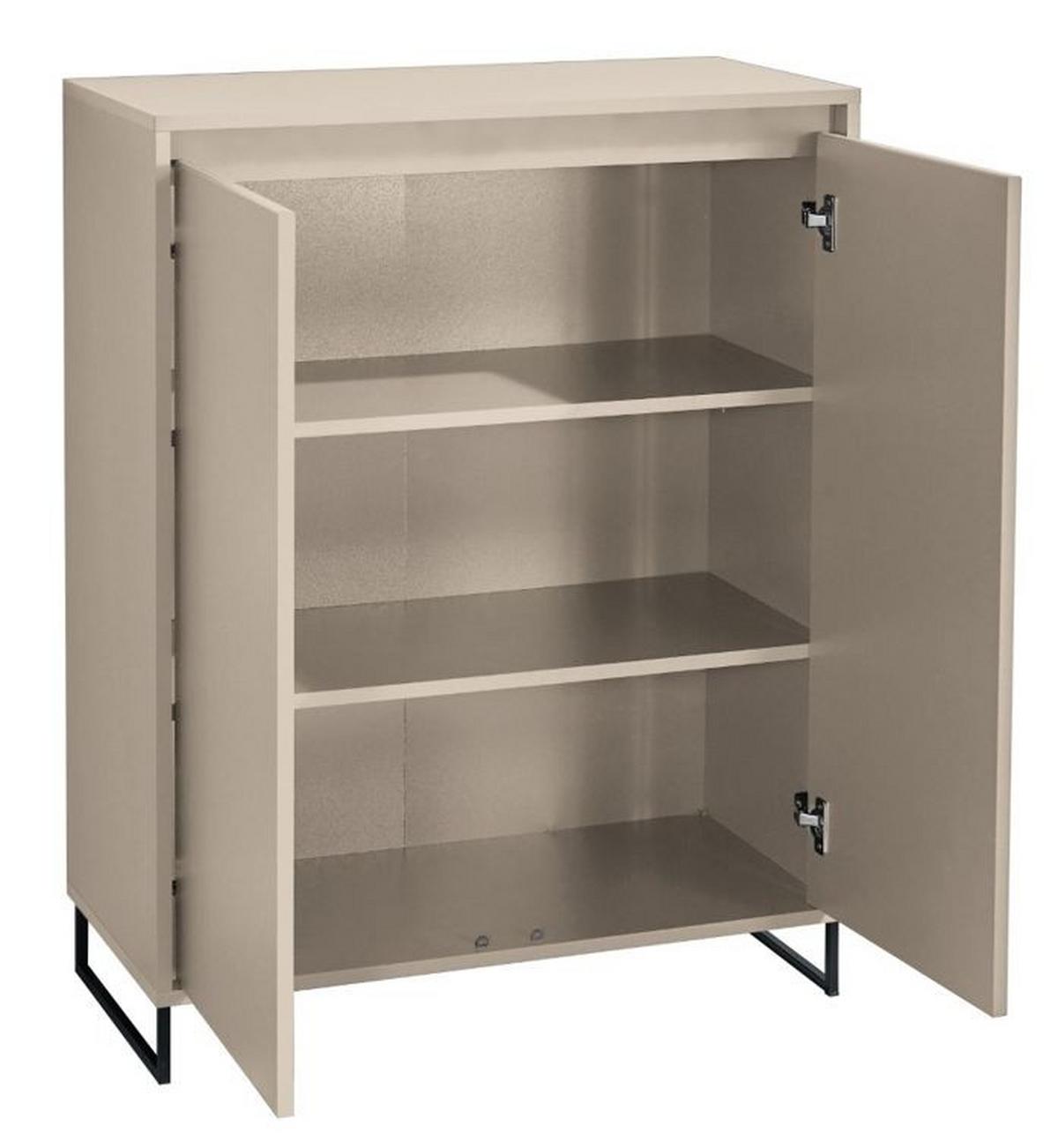 Comodă COLOGNE - cașmir, Design, material pe bază de lemn (80/103/38cm) - Modern Living