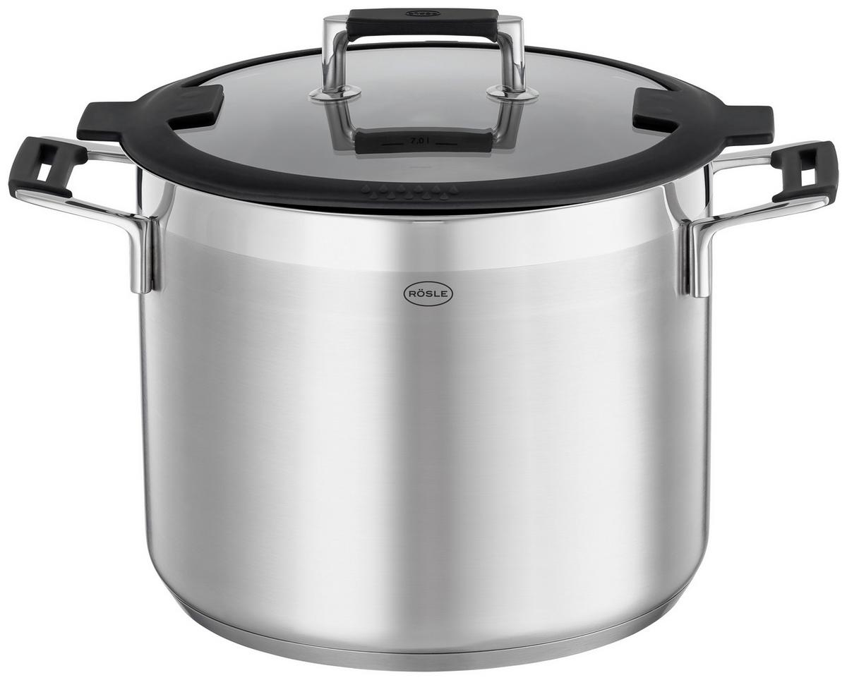 GARNEK 91963 RÖSLE - kolor stalowy/przezroczysty, Basics, metal (27cm) - Rösle