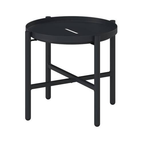 BALKONGMÖBLER SET ELIA - mörkgrå/grå, Modern, metall/textil - Bessagi Garden