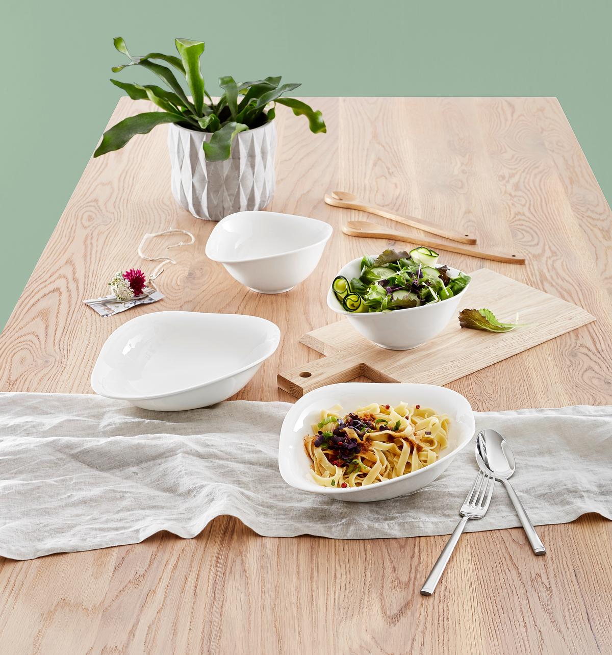 ZESTAW DO SAŁATEK VAPIANO VILLEROY&BOCH - biały, Design (21/17cm) - Villeroy & Boch