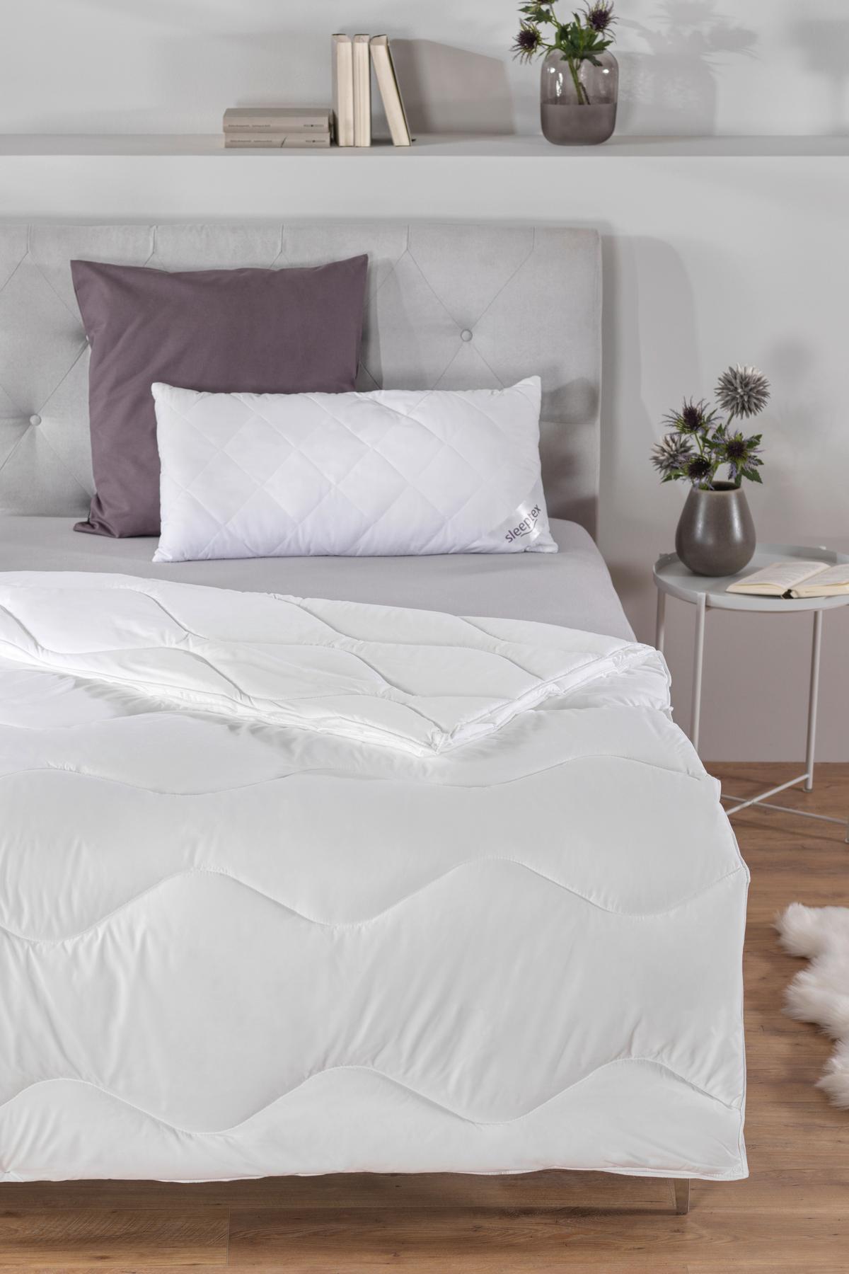 KOŁDRA CZTERY PORY ROKU OVIEDO - biały, Konventionell, tkanina (135/200cm) - Sleeptex
