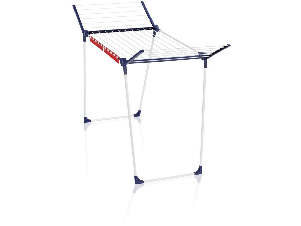 SUSZARKA STOJĄCA 81514 - niebieski/biały, Basics, metal (87/157/66cm) - Leifheit