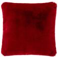 Fellkissen Liz ca. 45x45cm - Bordeaux, MODERN, Textil (45/45cm) - Premium Living Fellkissen Liz ca. 45x45cm - Bordeaux, MODERN, Textil (45/45cm) - Premium Living
