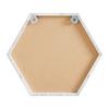 VÄGGHYLLPLAN EDGE -TOP- -BASED/SB- - vit, Modern, trämaterial/glas (51/44/19cm) - Based