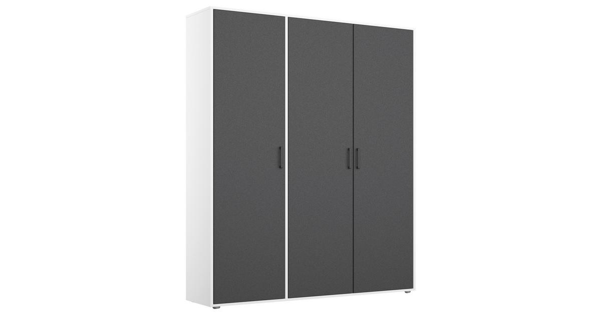 Ｍirablezero DULAP USI ROTATIVE VOYAGER 140/194/53 cm gri, alb comandă online