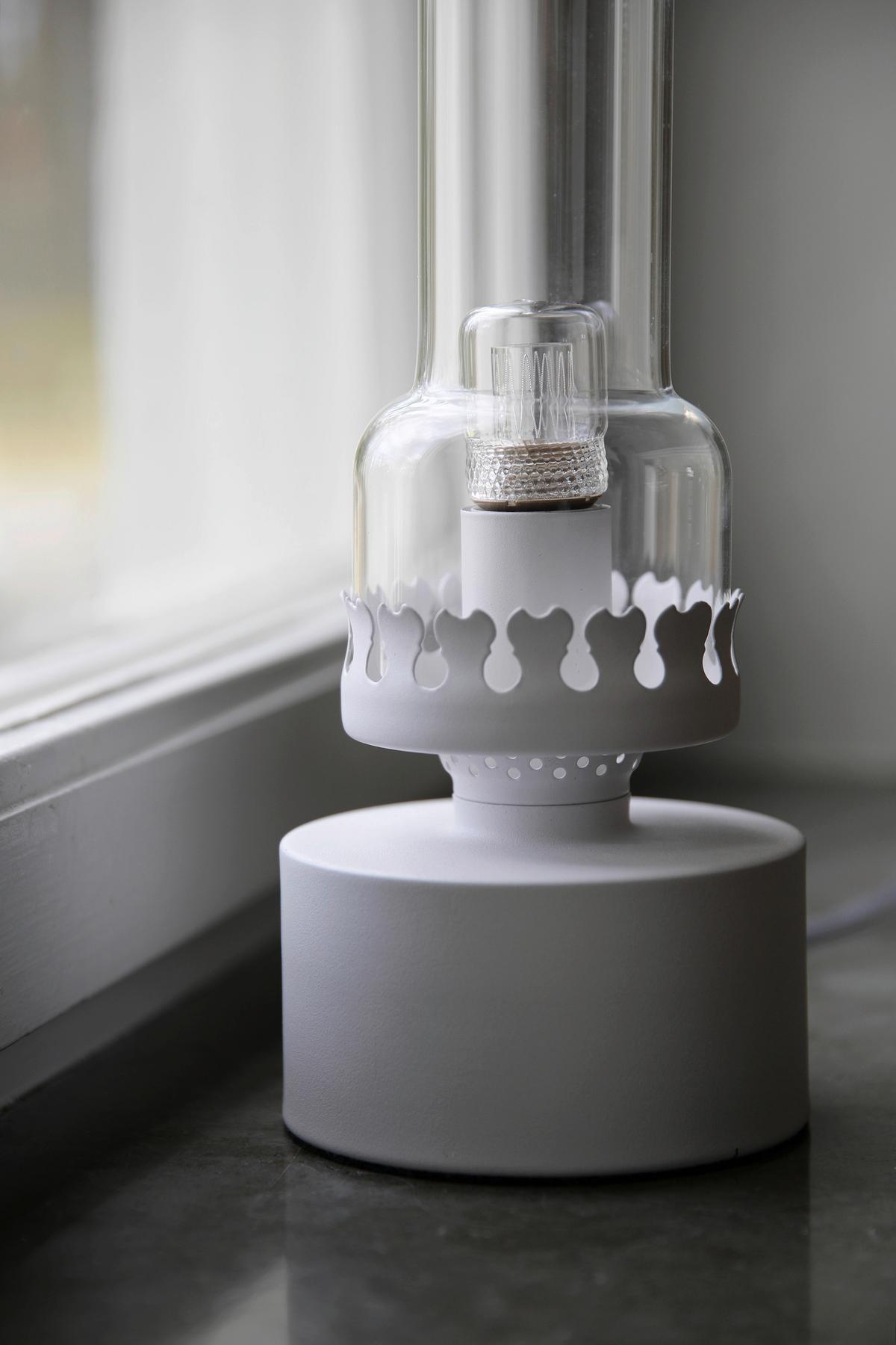 Tischleuchte Kandella max. 40 Watt - Klar/Weiß, Basics (10.5/10.5/31cm) - Markslöjd