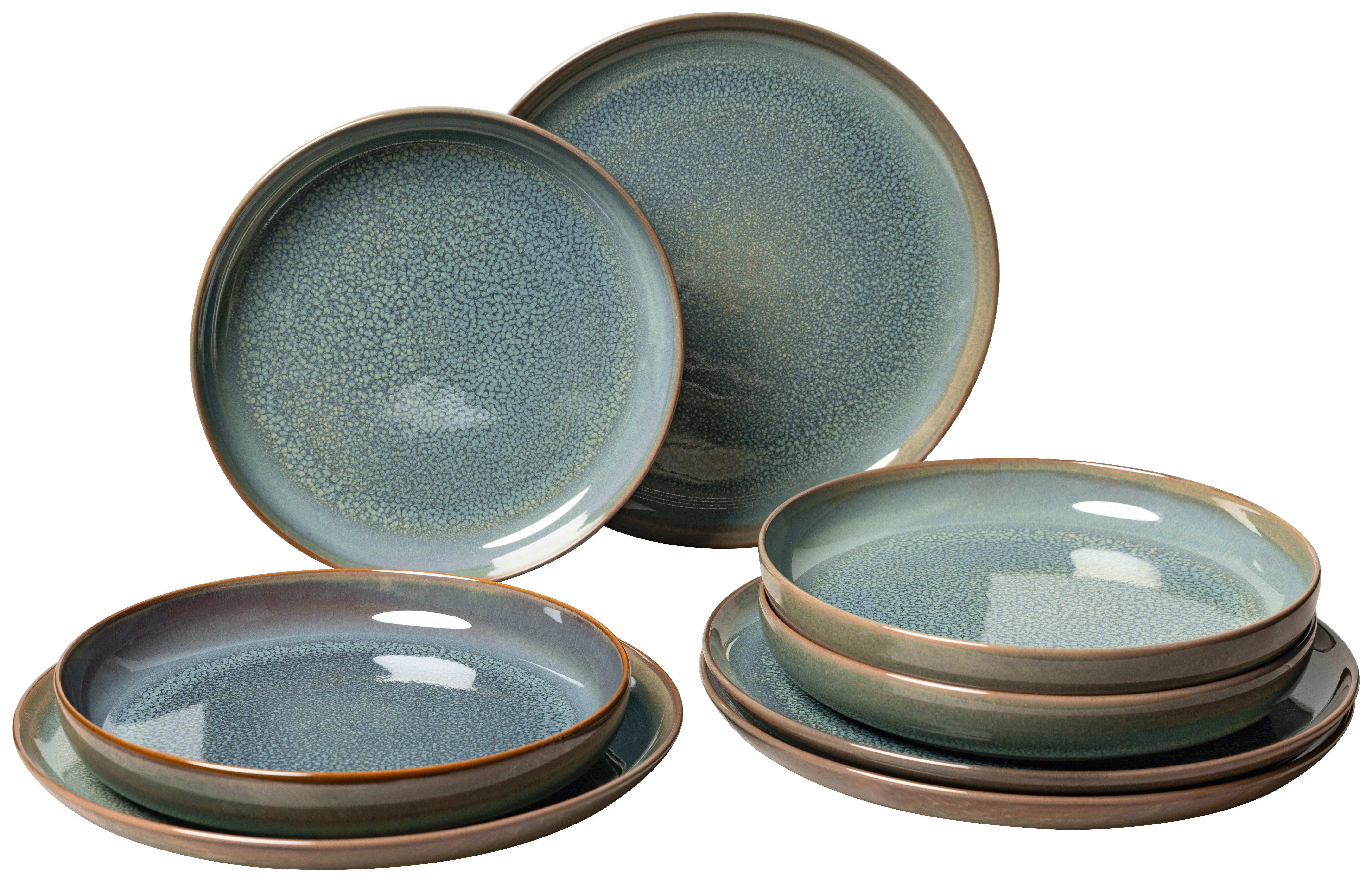 ZASTAWA STOŁOWA CRAFTED BREEZE VILLEROY&BOCH - zielony, Basics, ceramika (34,5/19,4/32cm) - Villeroy & Boch