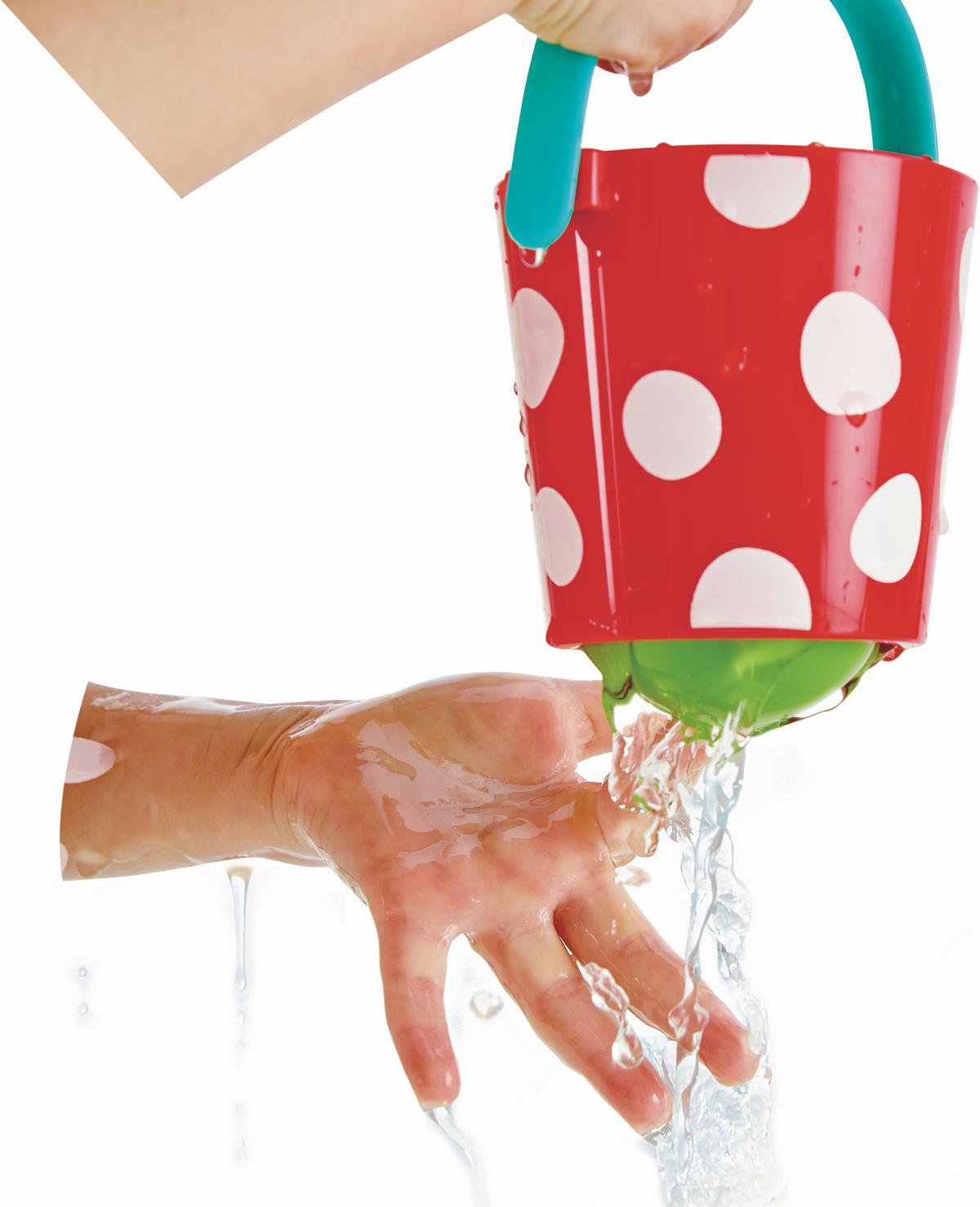 Fürdőjáték Hape - többszínű, Basics, műanyag (24,3/23,8/10,3cm) - Hape