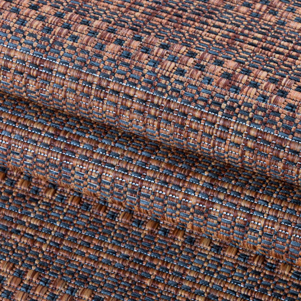 Preproga Za Zunanjo Uporabo Zagora, Rjava, 160x230cm - črna/rjava, Basics, tekstil (160/230cm) - Novel