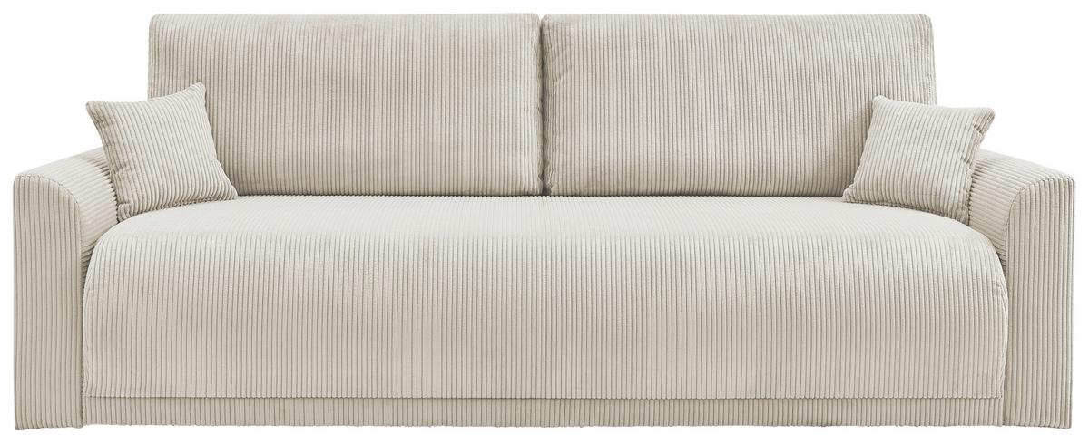 Trosjed Na Razvlačenje Kim - krem, Moderno, drvo (234/90/103cm) - Modern Living