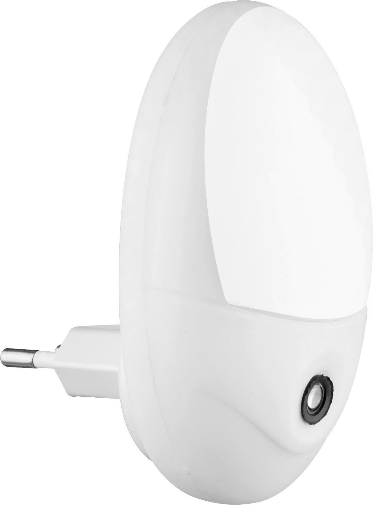 Nachtlicht Enio max. 0,6 Watt - Weiß, KONVENTIONELL, Kunststoff (10,5/17,5cm) - Globo