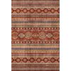 VÄVD MATTA ISRAEL 1 - terrakotta, textil (60/90cm) - Mömax