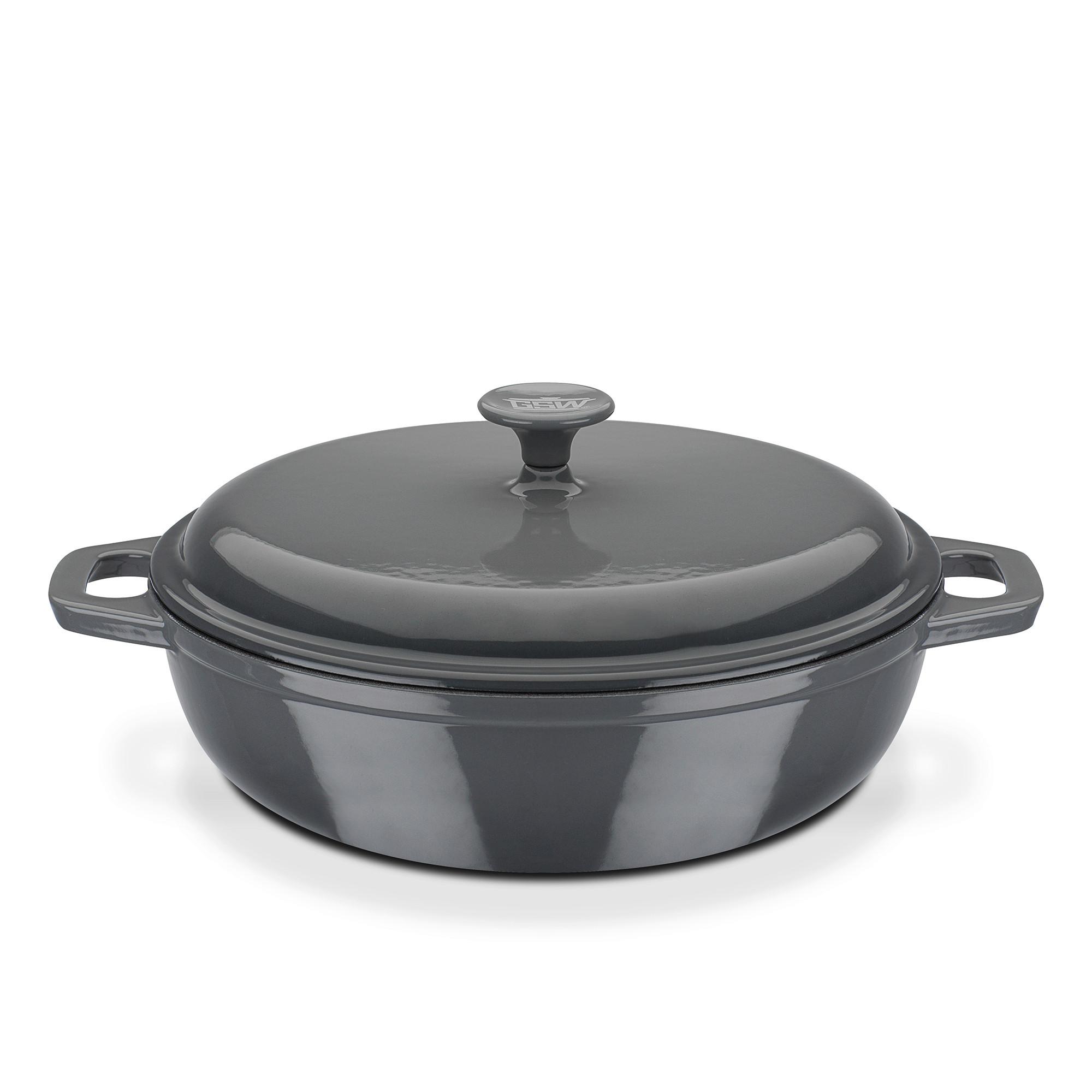 Lonec Za Dušenje Grey Shadow - siva, Basics, kovina (30/9cm) - GSW