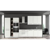 Blok Kuhinja S Aparatima Line 390 - bijela/siva, Konvencionalno, drvo/metal (390/216-240/60cm) - Mömax