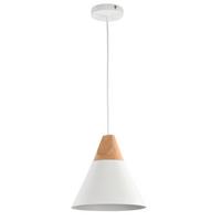 Pendelleuchte Bicones - Weiss, Trend, Holz/Metall (22/13.7cm) - MAYTONI