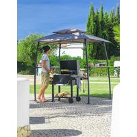 Pavillon Texas in Grau - Grau, Modern, Textil (215/238/164cm) - Modern Living