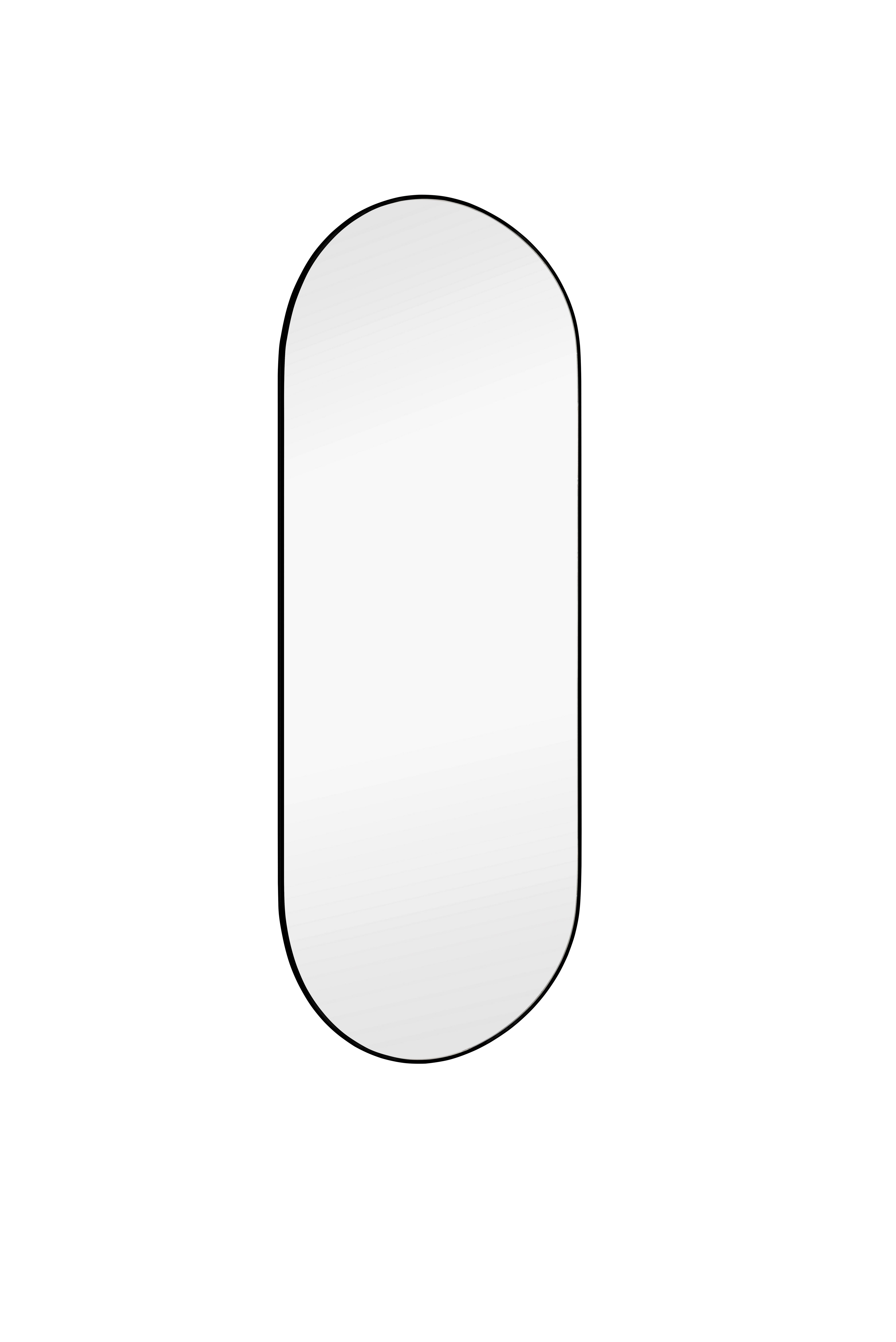 LUSTRO ŚCIENNE JOSEPHINE 81630102 - czarny, Trend, metal/szkło (30/70/1cm)
