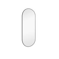 LUSTRO ŚCIENNE JOSEPHINE 81630102 - czarny, Trend, metal/szkło (30/70/1cm)