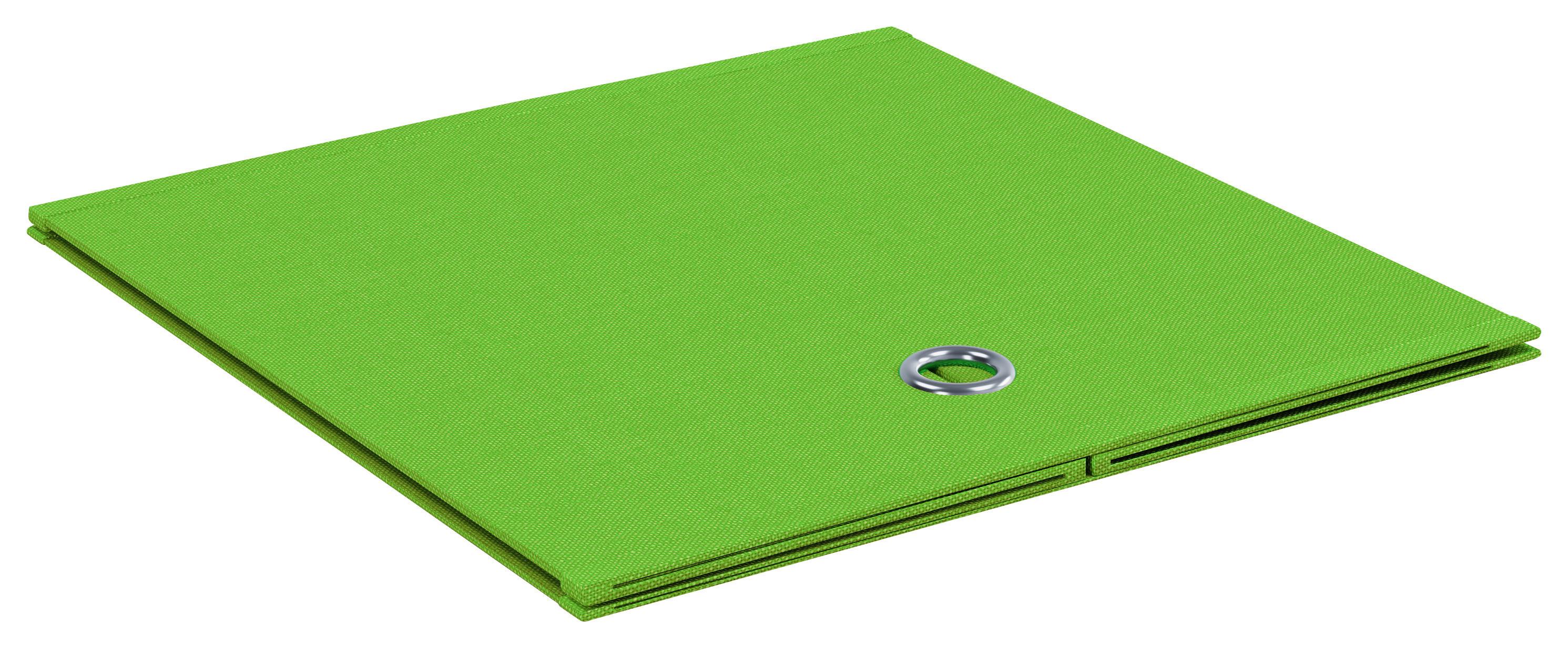 FALTBOX 6ER-BOXAS - Grün, Basics, Kunststoff (27/28/27cm) - MID.YOU