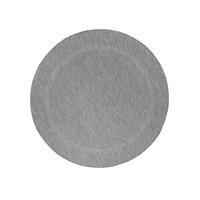 Flachwebeteppich Relax Grau Ø ca. 120cm - Grau, Basics, Textil (120/120cm) - Ayyildiz 