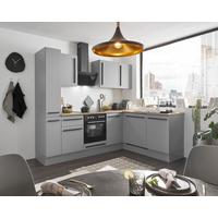 ECKKÜCHE DENVER - Eichefarben/Schwarz, Design, Holzwerkstoff/Kunststoff (250/175cm) - P & B