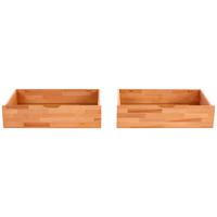 Set Sanduka Za Posteljinu Julia - jezgra bukve, Konvencionalno, drvo/plastika (88/21/65cm)