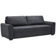 Dreisitzer-Sofa Anthrazit - Anthrazit/Schwarz, MODERN, Kunststoff/Textil (232/95/74cm) - Modern Living Dreisitzer-Sofa Anthrazit - Anthrazit/Schwarz, MODERN, Kunststoff/Textil (232/95/74cm) - Modern Living