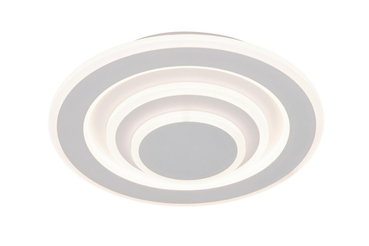 LAMPA SUFITOWA LED LEEDS *SBN* - biały, Basics, tworzywo sztuczne/metal (30/6,5cm) - Novel