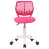 SNURRSTOL FÖR UNGDOMAR KIRA - vit/pink, Modern, metall/trä (40/87/44cm) - Mömax