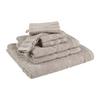 Frottierset Melanie Hellgrau, 7-teilig - Hellgrau, Textil (25/35/8cm) - Mömax